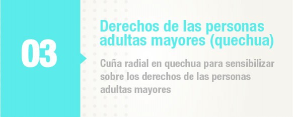 Derechos de las personas adultas mayores (quechua)